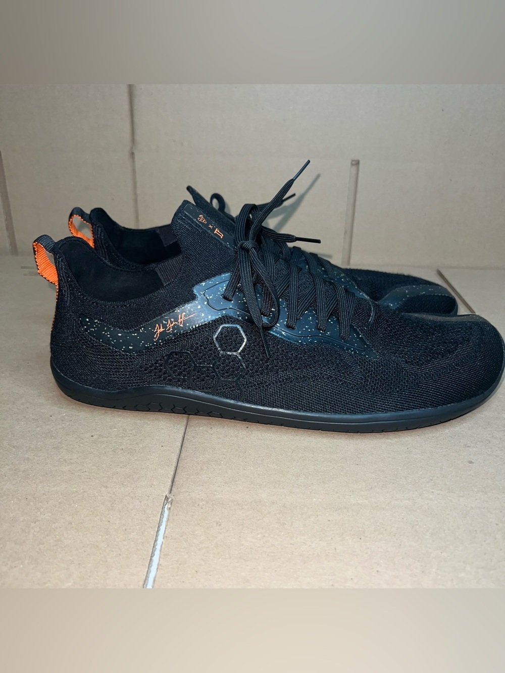 Vivobarefoot Primus Lite Knit JJF Shoes Mens EU 44 Black Training Minimalist